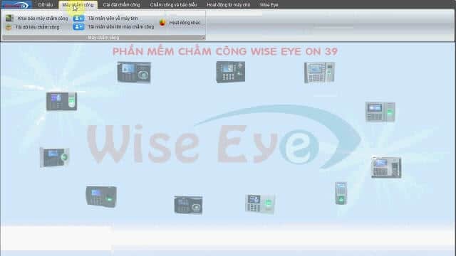 Trang chủ Phần mềm chấm công wise eye on 39