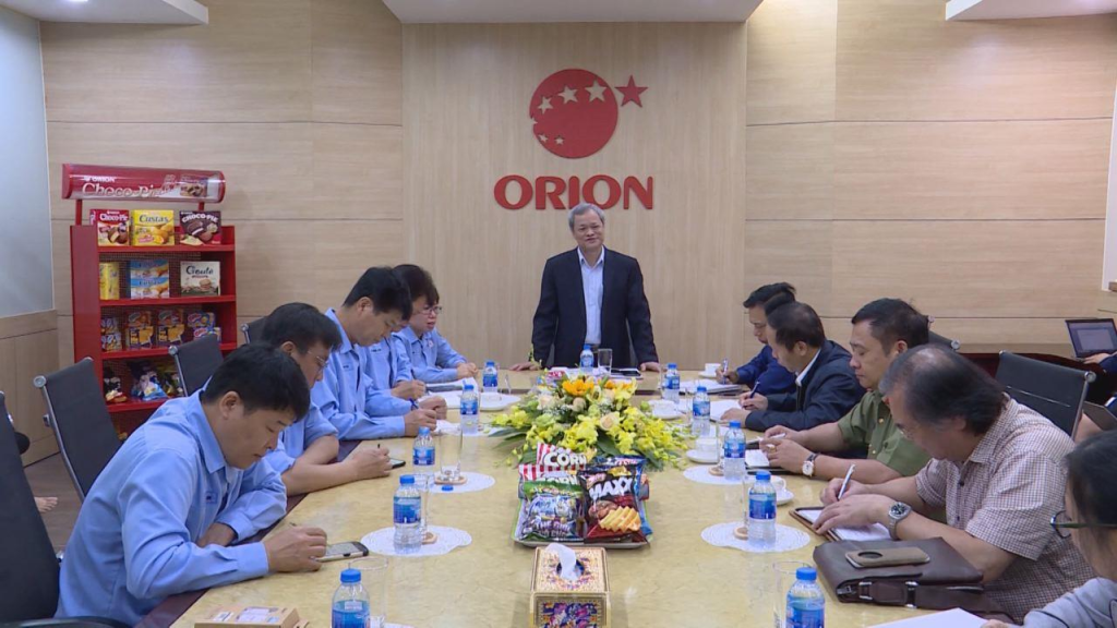 ứng dụng phần mềm quản lý suất ăn cho Orion Vina