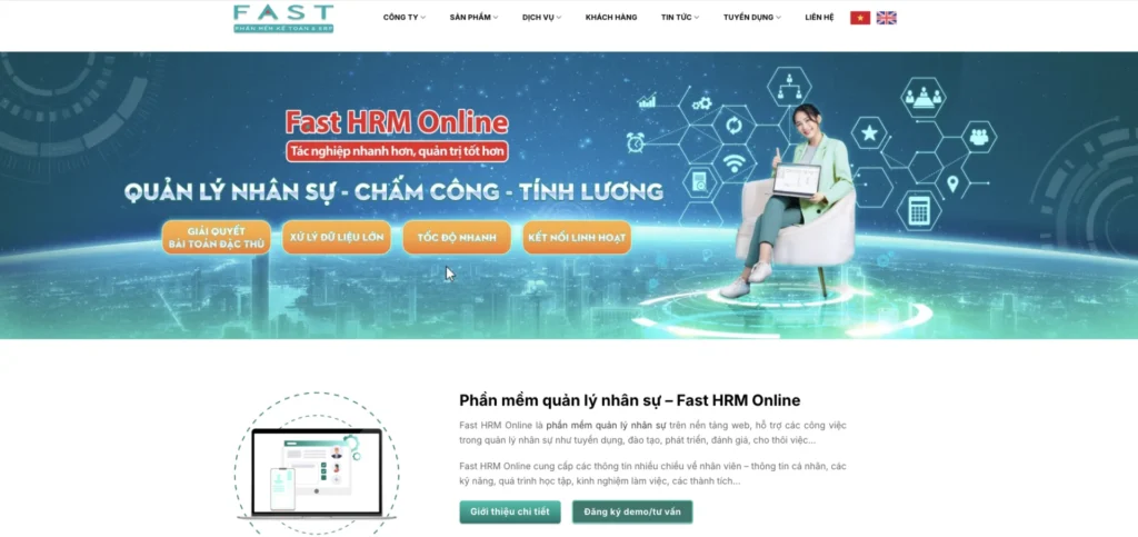 Phần mềm quản lý nhân sự Fast