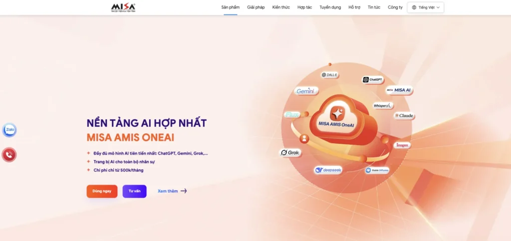 Top 3 phần mềm quản lý nhân sự: MISA