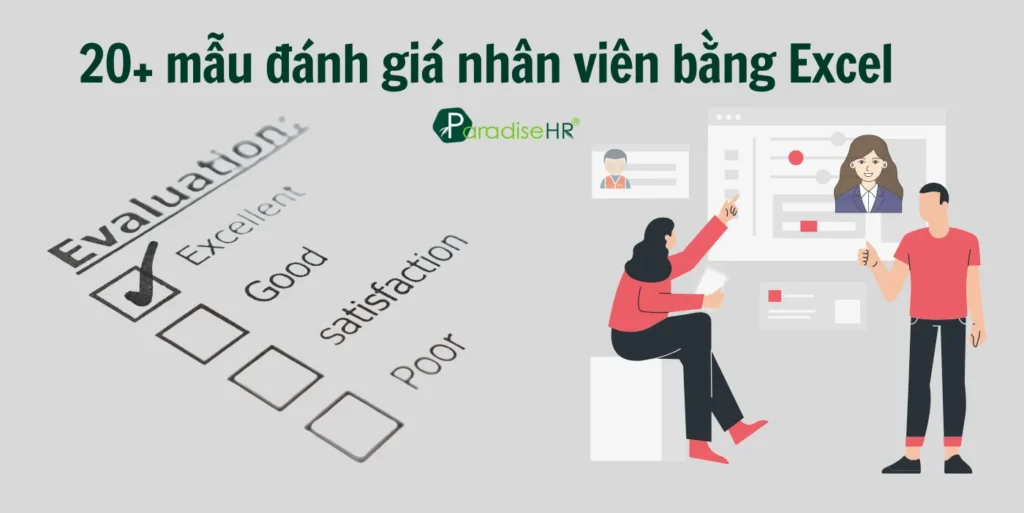 Tổng hợp 20+ mẫu đánh giá nhân viên bằng excel đầy đủ chi tiết