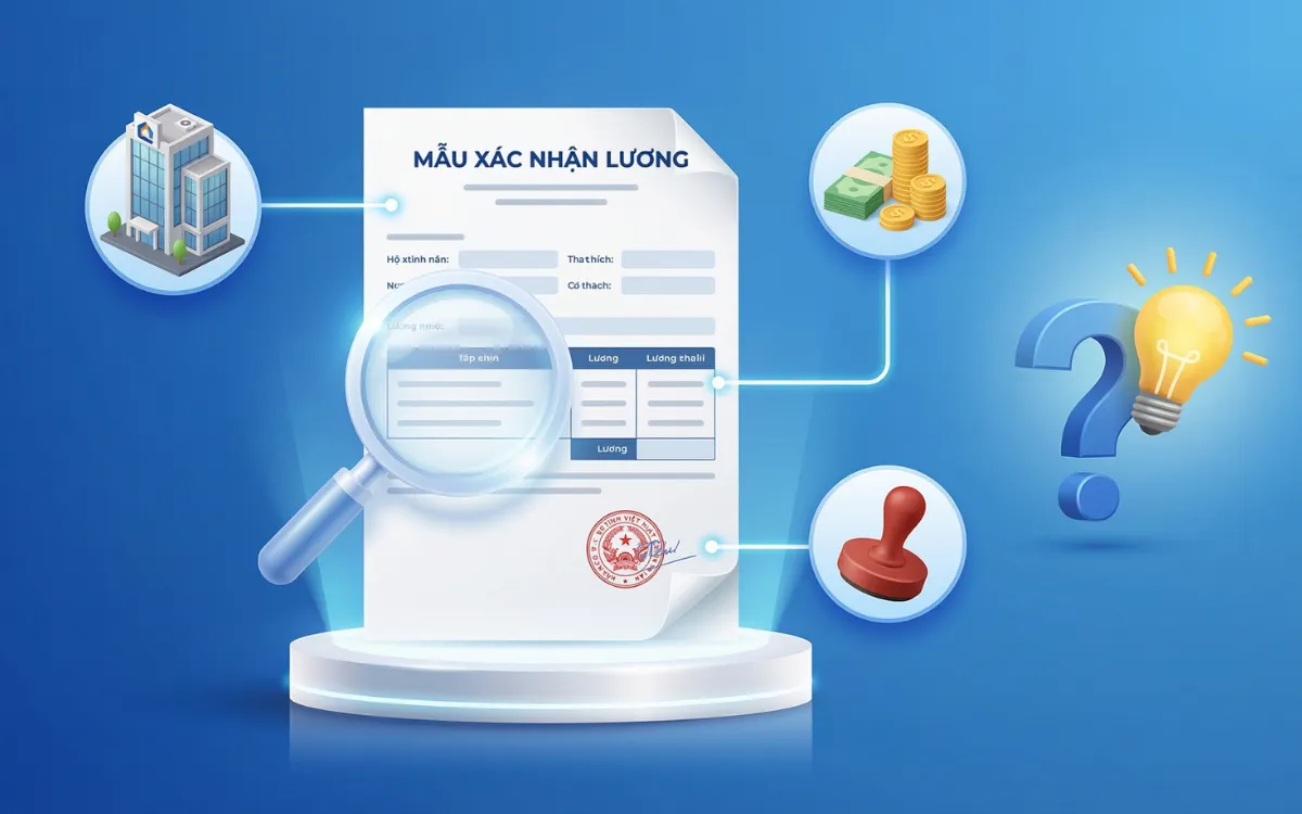 Khái niệm mẫu xác nhận bảng lương