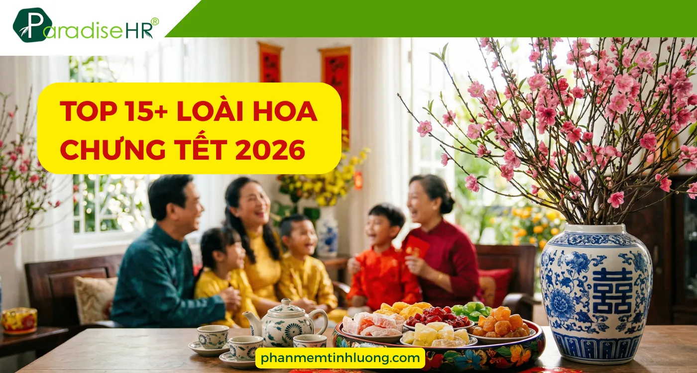 Tết chưng hoa gì may mắn? Top 15+ loại hoa rước tài lộc vào nhà 2026