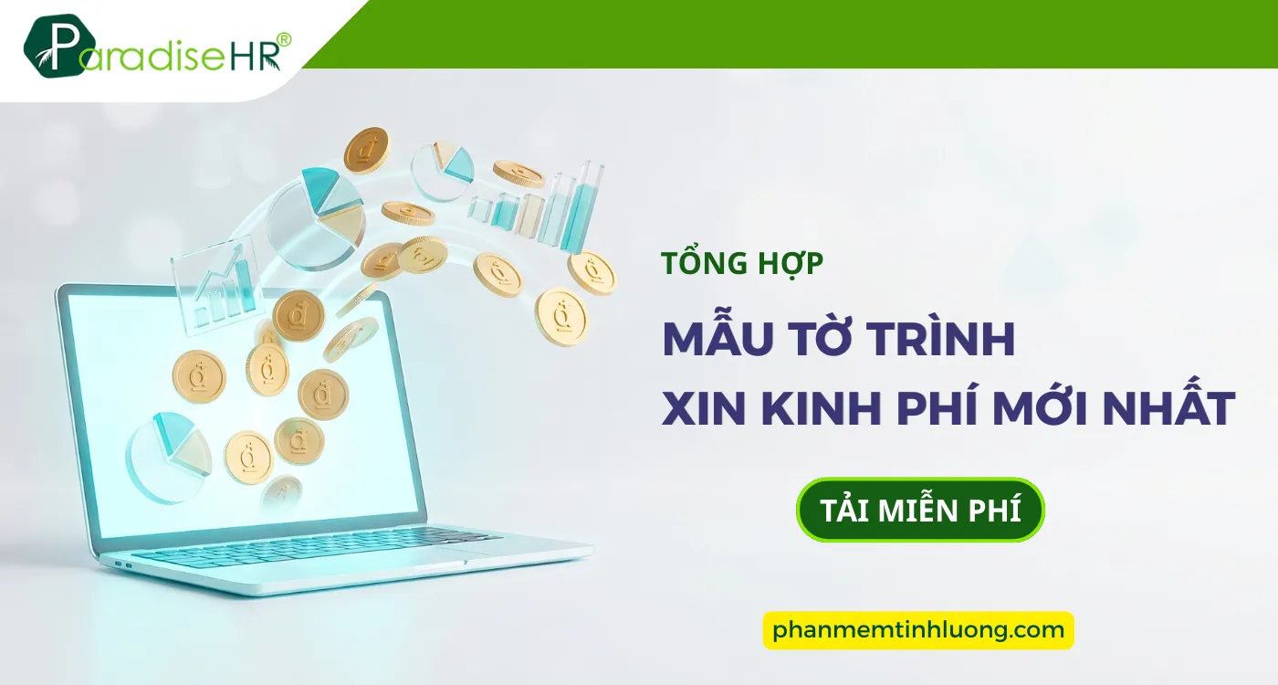 [Tải Miễn Phí] Mẫu Trình Xin Kinh Phí mới nhất 2026