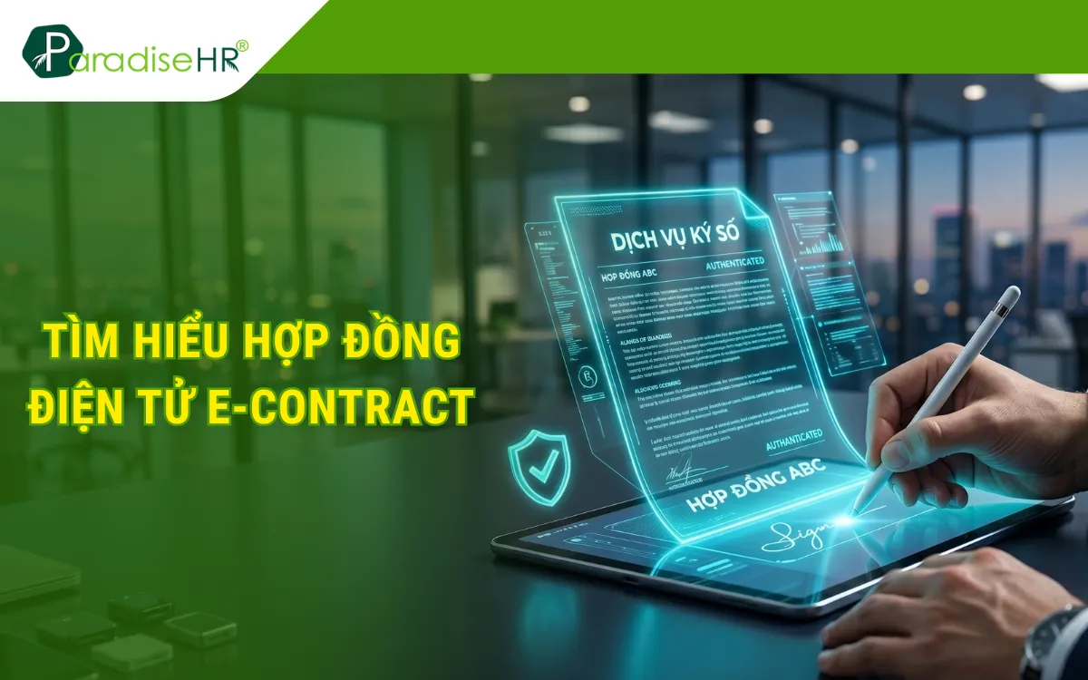 Khái niệm hợp đồng điện tử