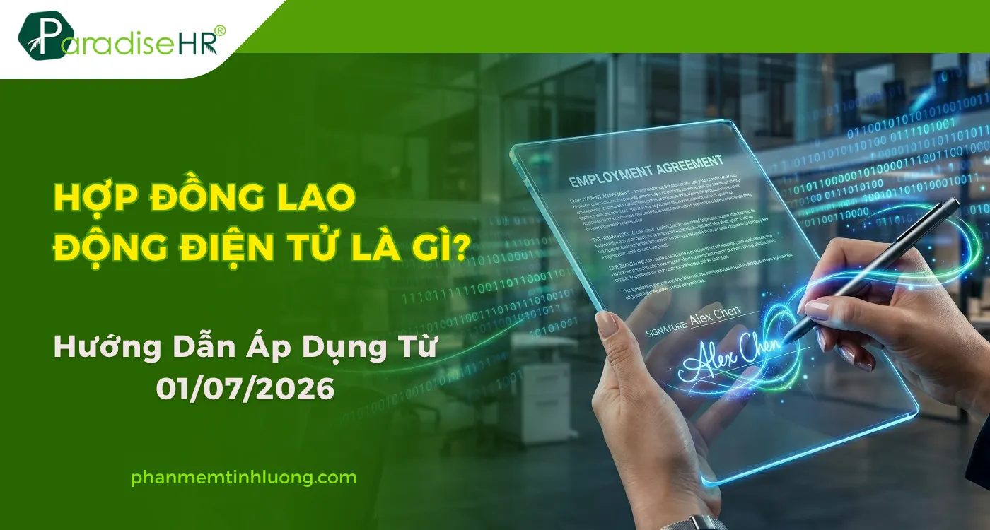 Hợp Đồng Lao Động Điện Tử: Quy Định Mới Nhất Theo Nghị Định 337/2025/NĐ-CP và Hướng Dẫn Áp Dụng Từ 01/07/2026