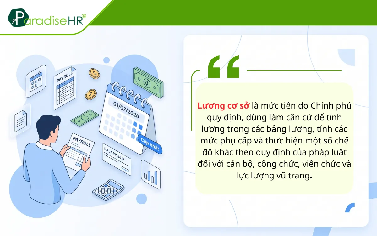 Tìm hiểu lương cơ sở là gì