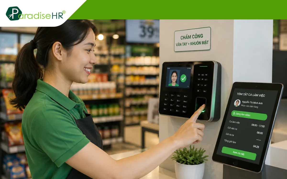 Tại sao cần phần mềm chấm công cho chuỗi cửa hàng
