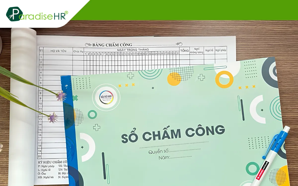 Chấm công cho nhân viên xây dựng phương pháp thủ công