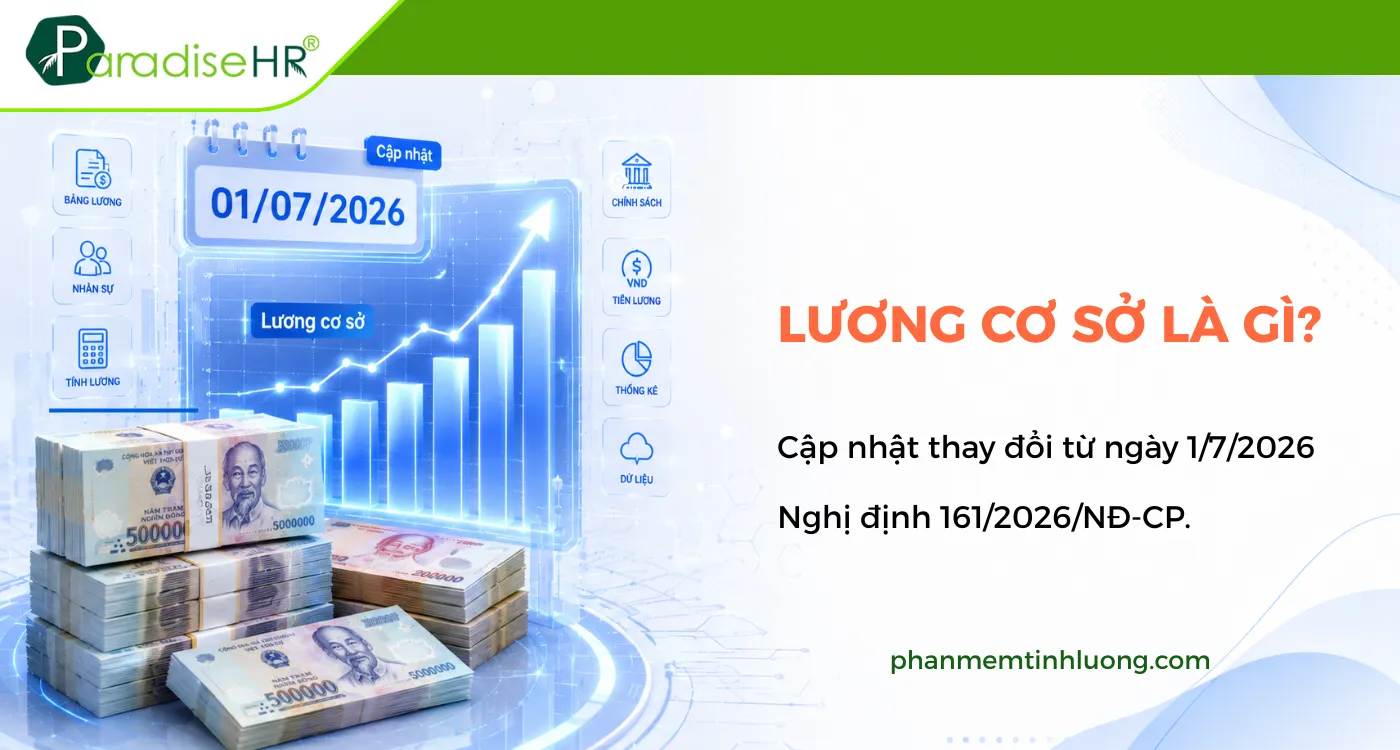 Lương cơ sở là gì? Cập nhật thay đổi lương cơ sở từ ngày 1/7/2026