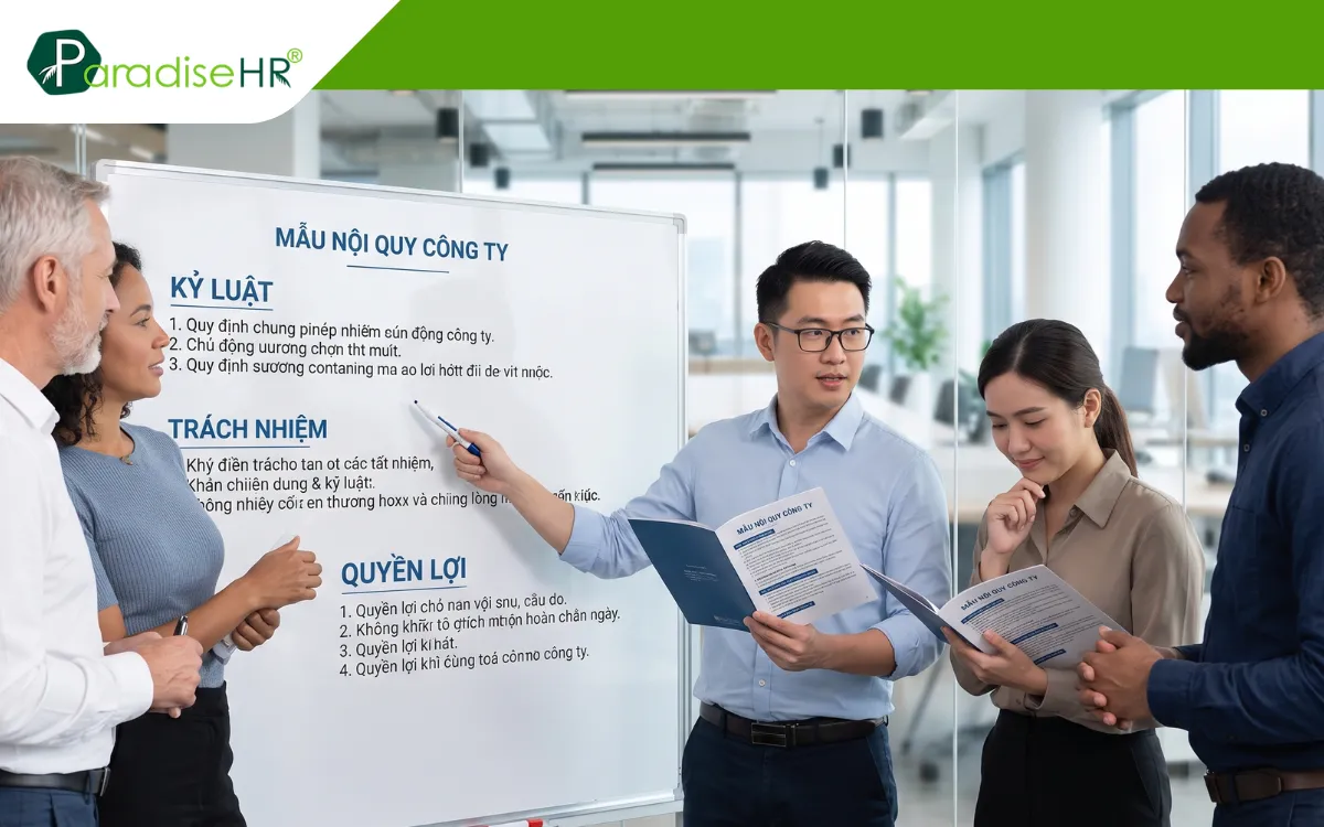 Công ty từ 10 người lao động trở lên cần có nội quy công ty